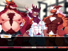 Japanese-themed porn video with Deers and Deckards Part 1