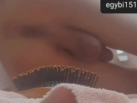 Solo pleasure: Egyptian gays first time fingering his ass