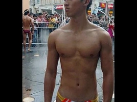 Asian gay sports-themed porn video Yellow Fever 7.