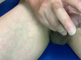 A solo Asian boys pleasurable journey to orgasm.