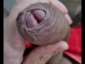 Solo pleasure with a big cock in Brazil