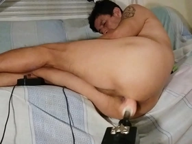 Gay anal sex with a submissive man