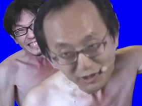 Gay Japanese guy’s steamy scene with stud