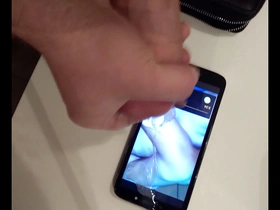 Solo boy with a big dick shows off his skills