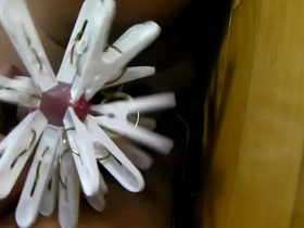 Japanese CBTT scene with intense glans stimulation and orgasm