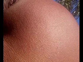 Anal sex with cdzinha after a hot day at the beach