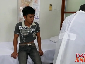 Young Asian guy gets a doctor’s appointment and gets off in a big way.