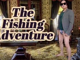 Three young men with average bodies engaged in fishing and ended up in a hot threesome.